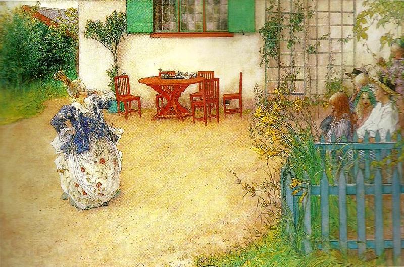 Carl Larsson lisbeth som den onde prinsessen France oil painting art